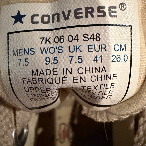 Converse All Star Chuck Taylor Sample Edition Rare Buzzin’ Bees 7.5Men 9.5Women - Picture 7 of 9